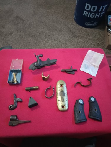 Antique hammer side - side, lock